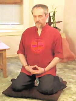 kneeling meditation