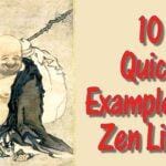examples of zen living