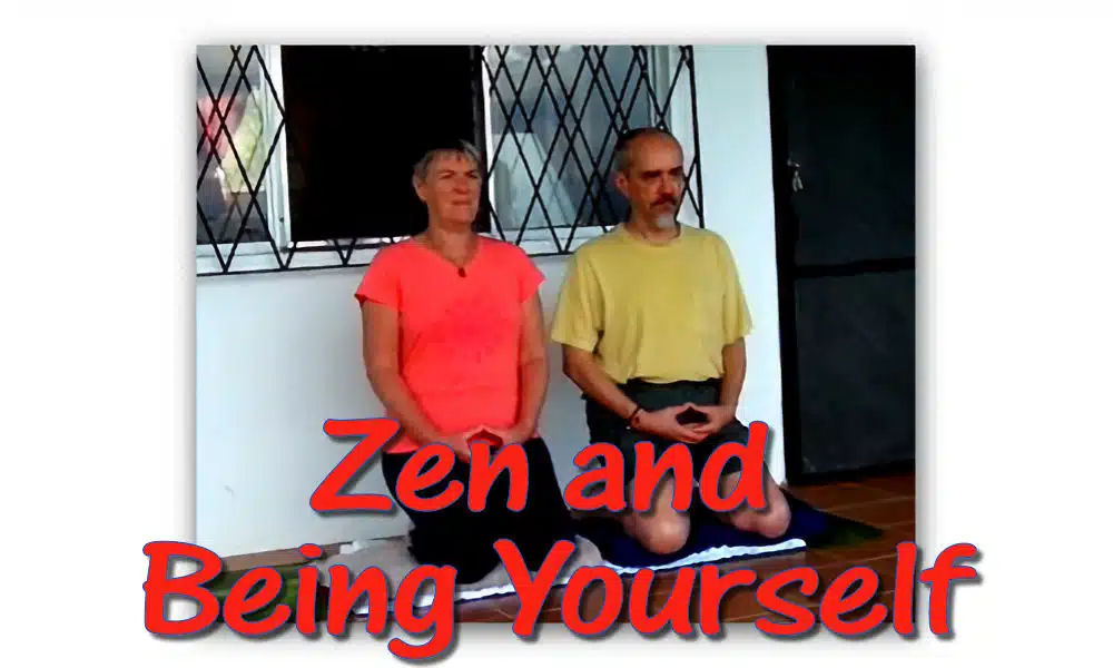 zen and being yourself