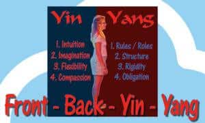 Front - Back – Yin - Yang