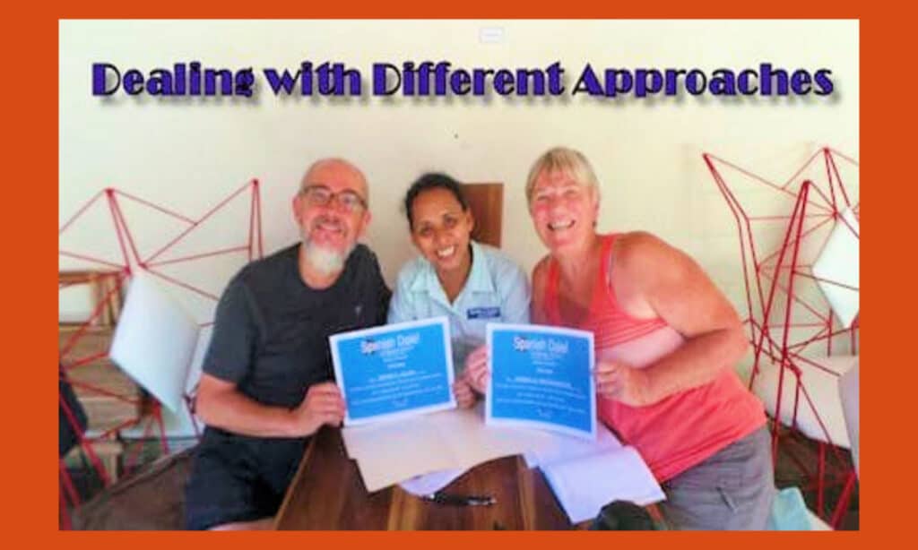 dealing with different approaches